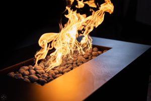Olympic fire pit table in Oil Rubbed Bronze