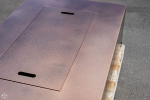 Penny Vein Olympic Fire Table from Montana Fire Pits